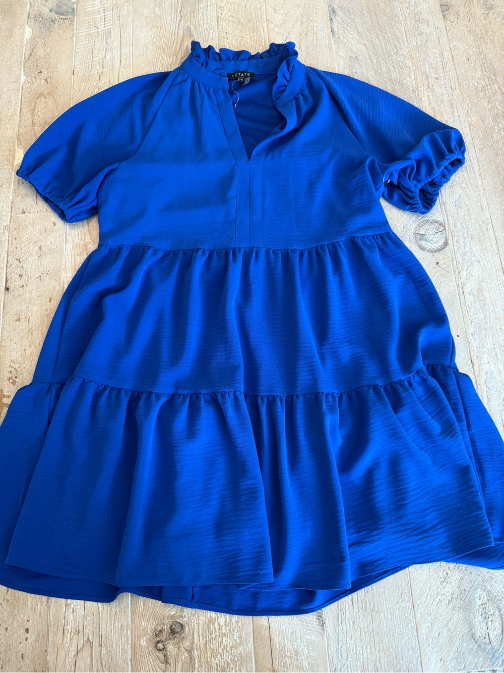1.STATE Bold Cobalt Blue Mini Dress M